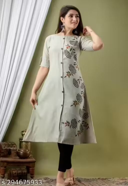 Florance Exclusive Slub Cotton Printed Fully