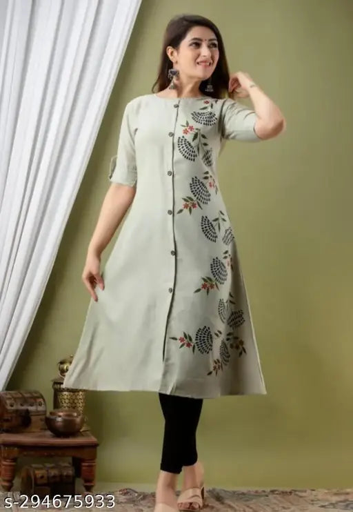 Florance Exclusive Slub Cotton Printed Fully